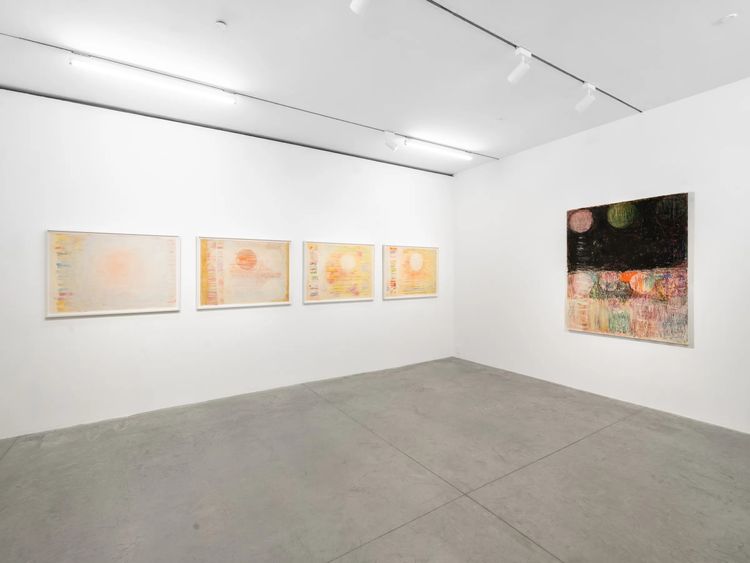 Installation view, Works on Paper, albertz benda · 2026 (4)