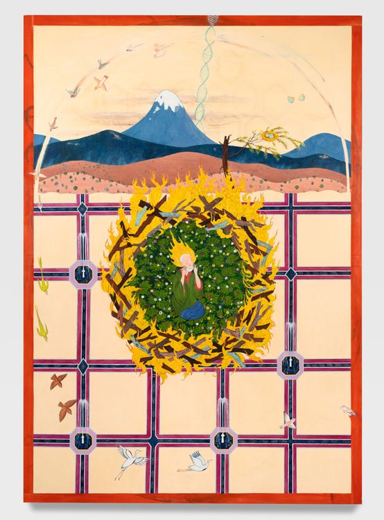 Installation view, Paintings: 1995-2025, James Fuentes