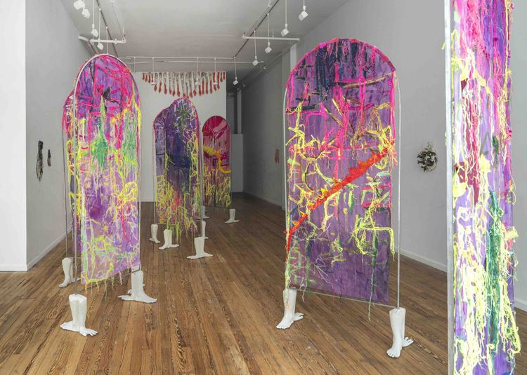 Installation view, Allegory of Continents, Chozick Family Art Gallery · 2025 (14)