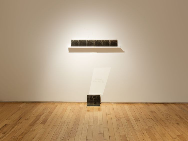 Installation view, Permission to Narrate, Island Gallery