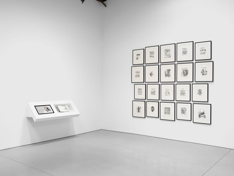Installation view, Tales of Paranoia, David Zwirner, 616 Western Ave · 2025 (11)
