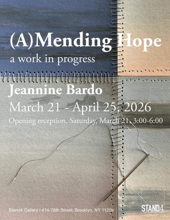 Installation view, Jeannine Bardo, Stand4