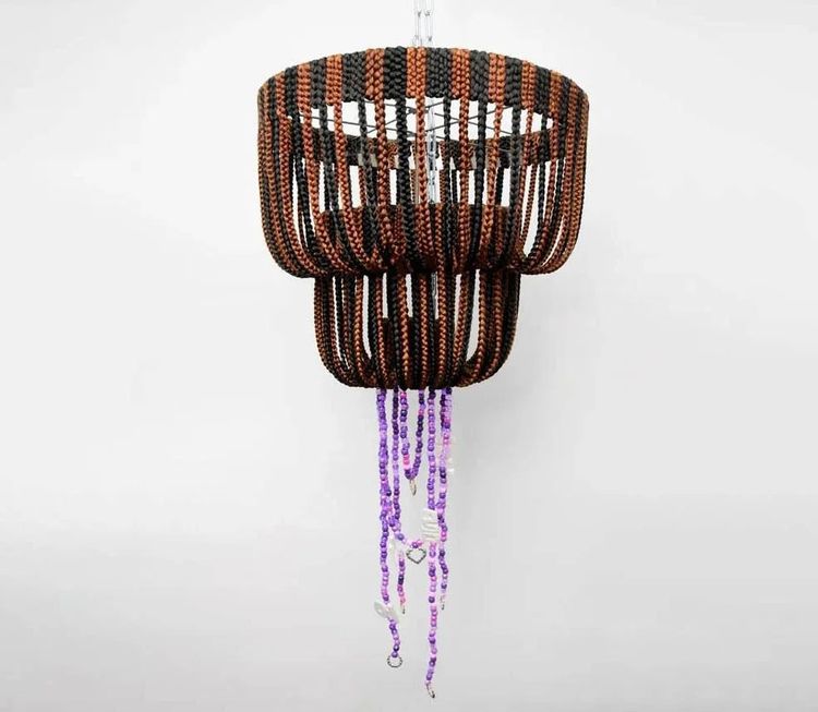 Installation view, one hundred days, Tiger Strikes Asteroid