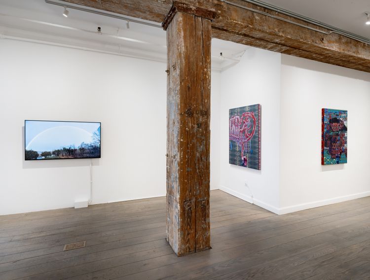 Installation view, Hotter than the Sun, Picture Theory · 2026 (4)