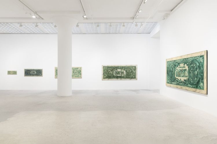 Installation view, The center does not fold, Greene Naftali · 2025 (9)