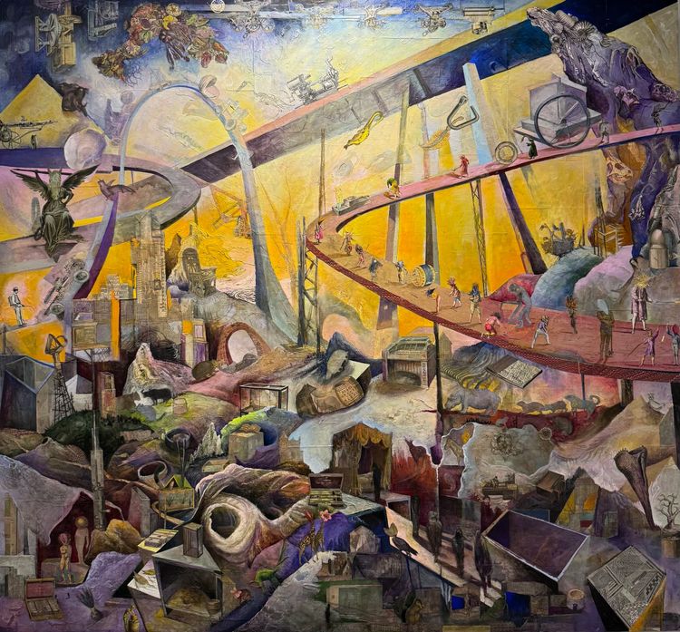Installation view, The Long View, Billis Williams Gallery