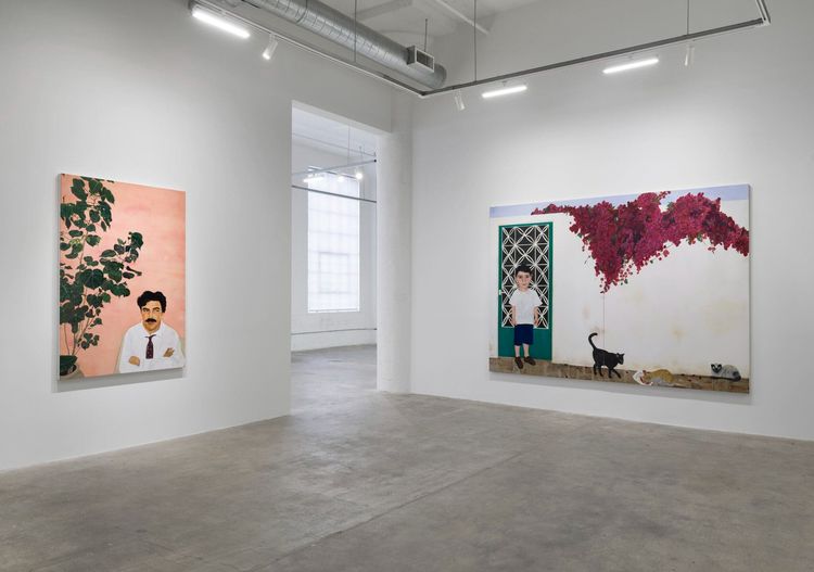 Installation view, Your Tears Will Dry, Vielmetter · 2025 (2)