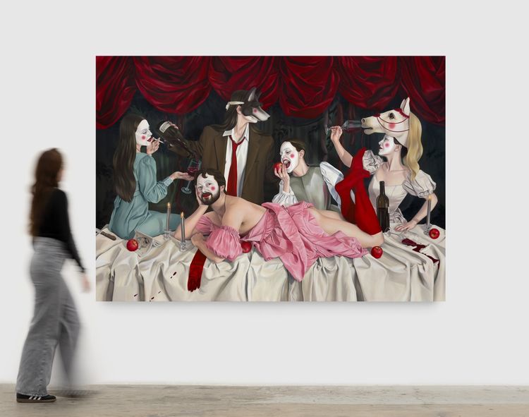 Installation view, All the Better to Eat You With, Nicodim, Los Angeles · 2025 (2)