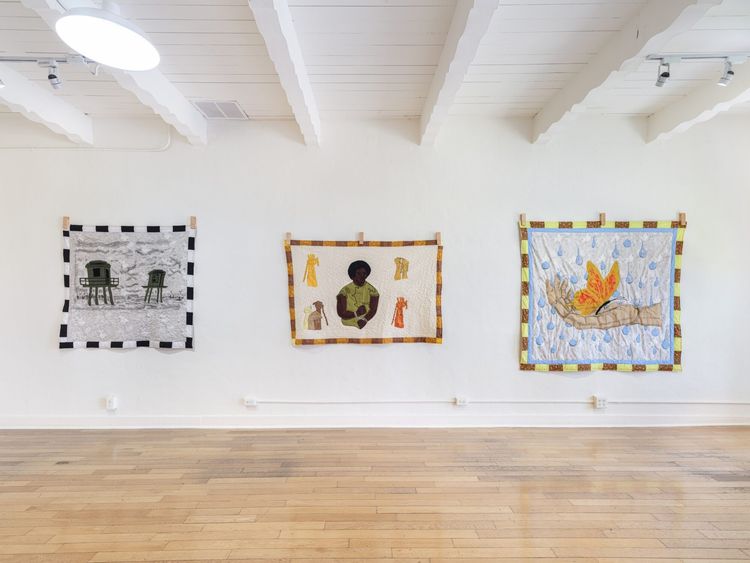 Installation view, Illuminations from a Captured Soul, Official Welcome · 2025 (2)