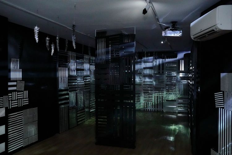 Installation view, The Space Between Light, Project for Empty Space · 2025 (4)