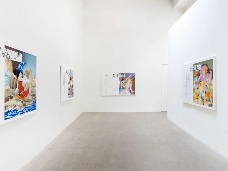 Installation view, Who’s Laughing Now?, Moskowitz Bayse · 2025 (4)