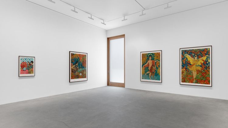 Installation view, Empress of Night, David Zwirner · 2025 (3)