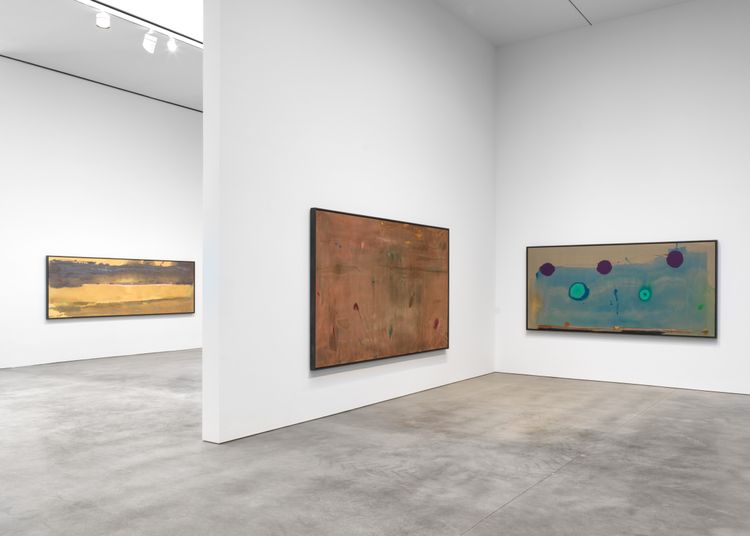 Installation view, The Moment and the Distance, Gagosian, 522 West 21st Street · 2026 (1)