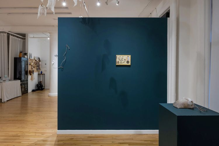 Installation view, In the woods, might be late, Fou Gallery · 2025 (3)