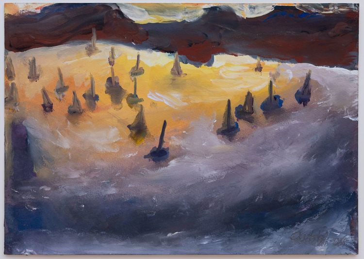 Installation view, Voyage into the Light, Yares