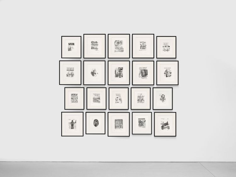 Installation view, Tales of Paranoia, David Zwirner, 616 Western Ave · 2025 (12)