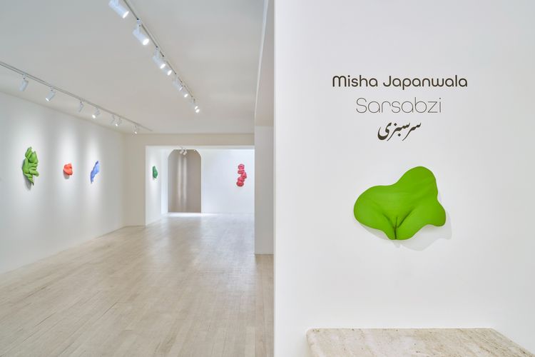 Installation view, Sarsabzi سرسبزی, Hannah Traore Gallery · 2025 (4)
