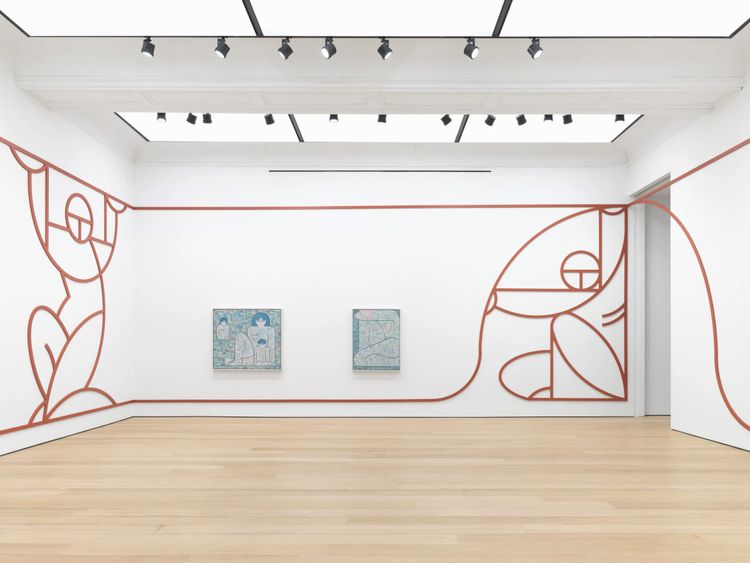Installation view, Ruby Sky Stiler, Alexander Gray Associates · 2025 (6)