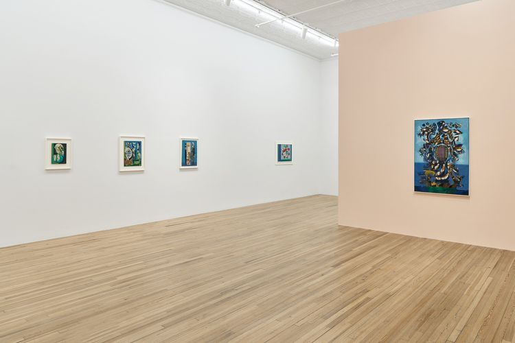 Installation view, Leaves of the World, Andrew Kreps Gallery, 22 Cortlandt Alley · 2026 (13)