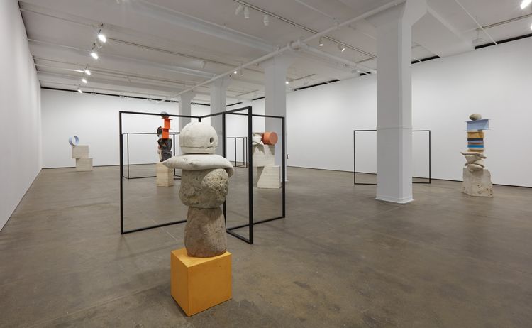 Installation view, The Simple Act of Positioning, Sean Kelly · 2026 (2)