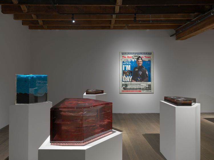 Installation view, Jordan Eagles: Bases Loaded, Pioneer Works · 2026 (6)