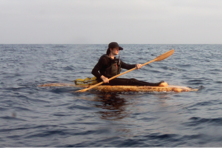 Installation view, Mushroom Boat, Fulcrum Arts