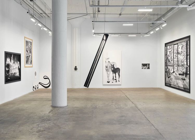 Installation view, Glass half, Vielmetter · 2026 (13)