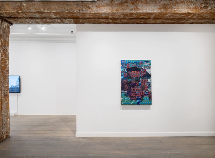 Installation view, Hotter than the Sun, Picture Theory · 2026 (5)