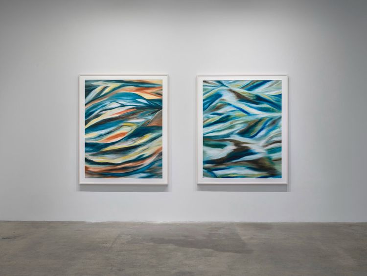Installation view, Contours of Memory, Vielmetter · 2025 (2)