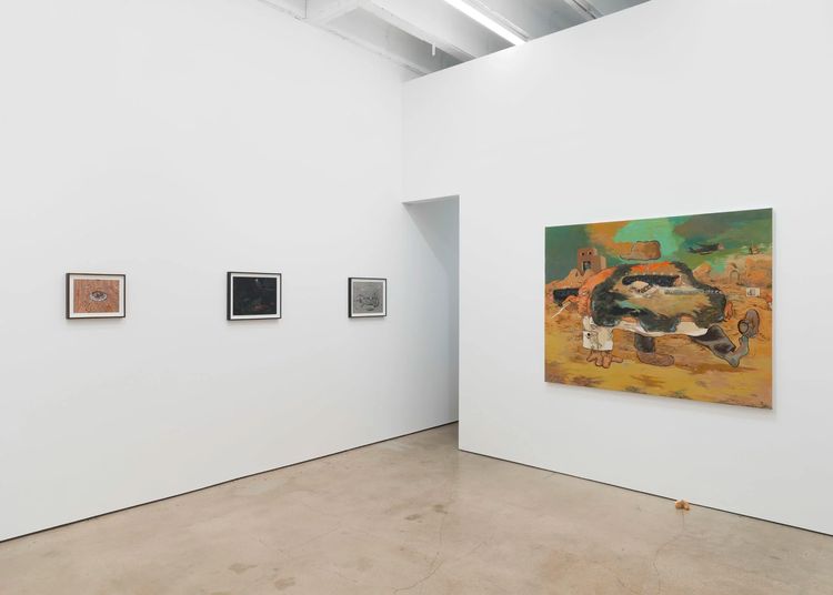 Installation view, Imagine, all this happened just an hour ago, François Ghebaly · 2025 (4)