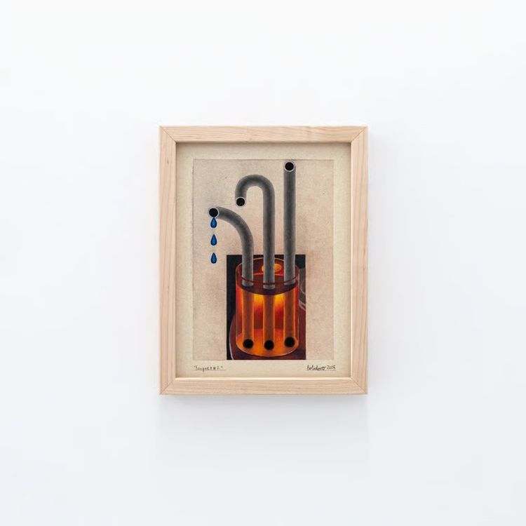 Installation view, Laying Pipe, Stowaway · 2025 (6)