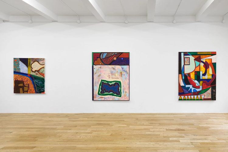 Installation view, The lips, the teeth, the tip of the tongue, Polina Berlin Gallery · 2025 (1)