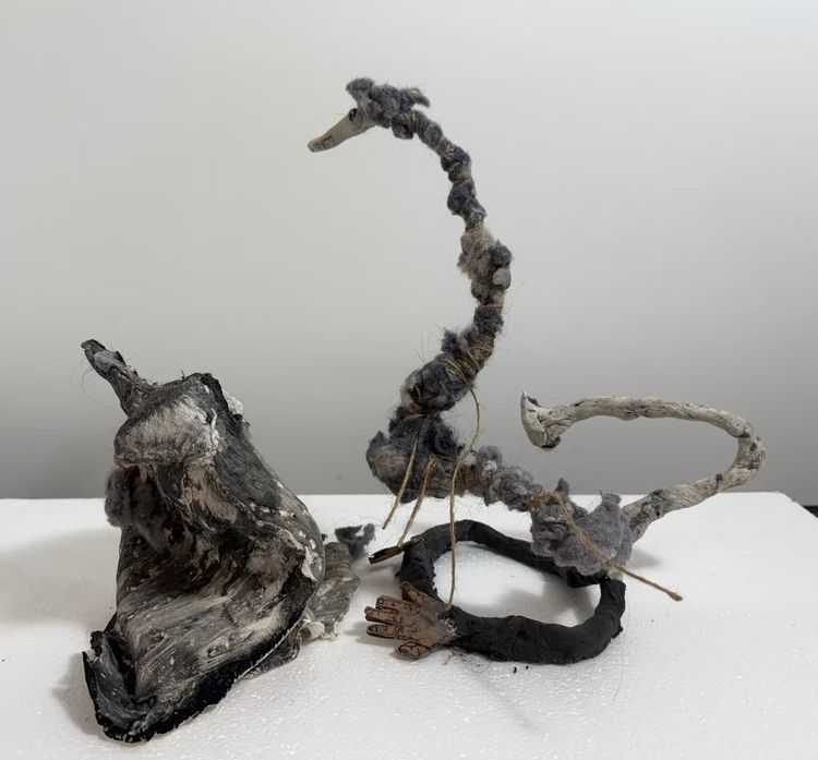 Installation view, Barking Up the Tree: Form and Fur, Blue Mountain Gallery · 2025 (4)