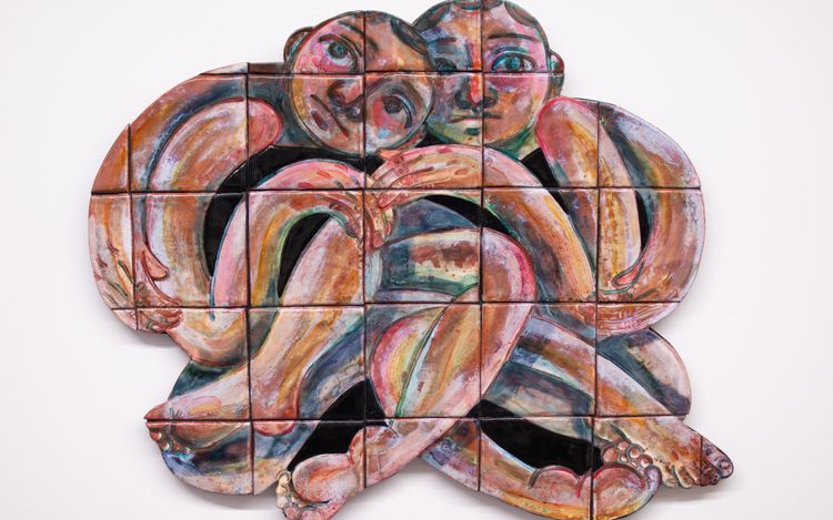 Installation view, A Distance For All, But A Distance For No One, Anna Zorina Gallery