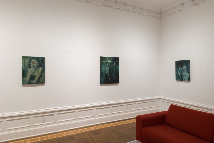 Installation view, Prussian Blue, Harper's Apartment · 2026 (1)