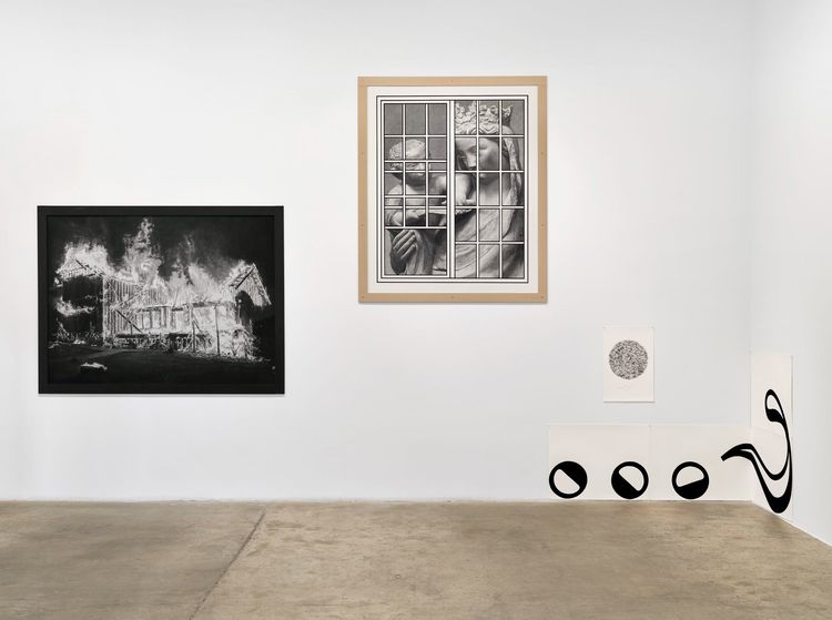 Installation view, Glass half, Vielmetter · 2026 (3)
