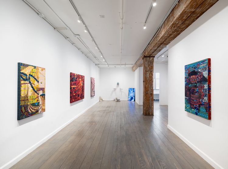 Installation view, Hotter than the Sun, Picture Theory · 2026 (1)