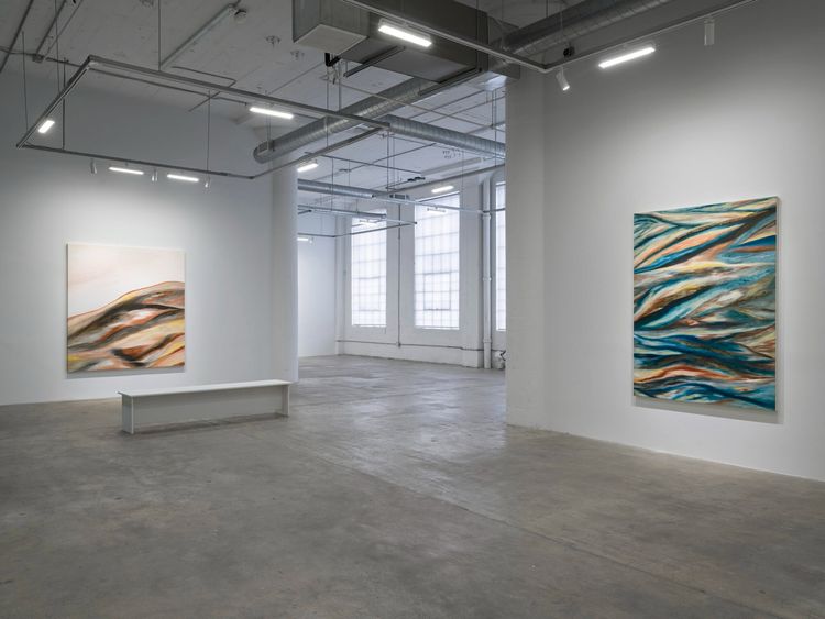 Installation view, Contours of Memory, Vielmetter · 2025 (14)