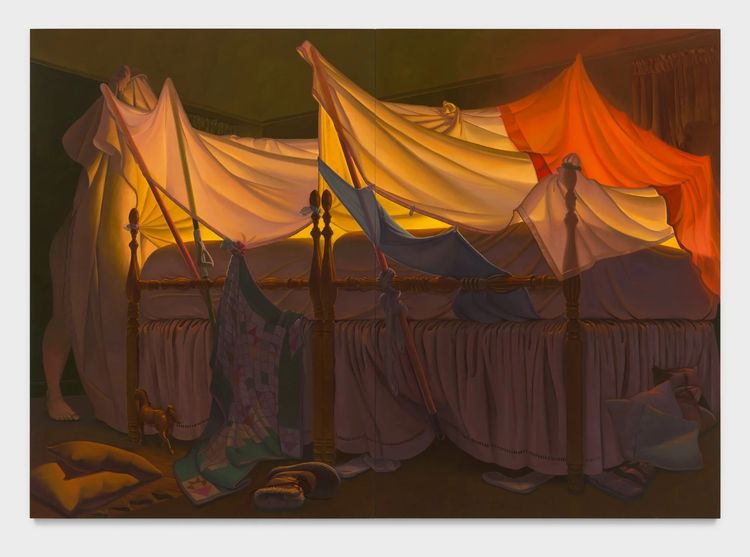 Installation view, Dweller, Half Gallery, New York