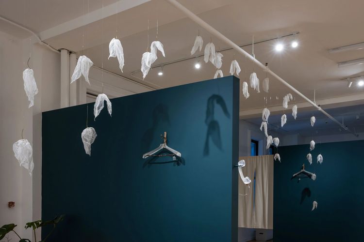 Installation view, In the woods, might be late, Fou Gallery · 2025 (6)