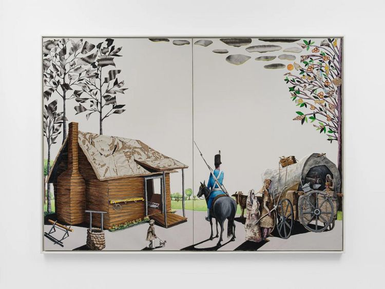 Installation view, Migrants, Michael Rosenfeld Gallery · 2026 (34)