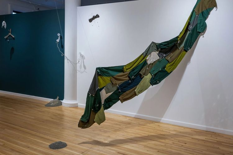 Installation view, In the woods, might be late, Fou Gallery · 2025 (11)