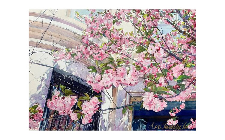 Installation view, In Bloom, 440 Gallery