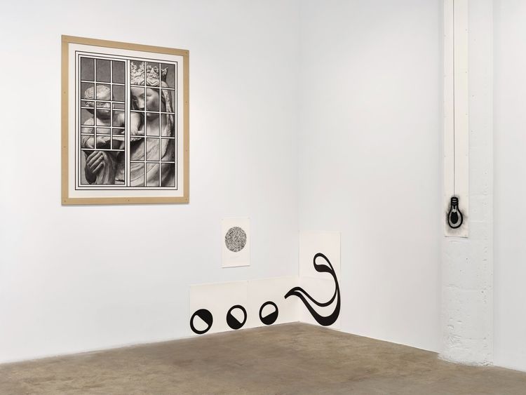 Installation view, Glass half, Vielmetter · 2026 (5)