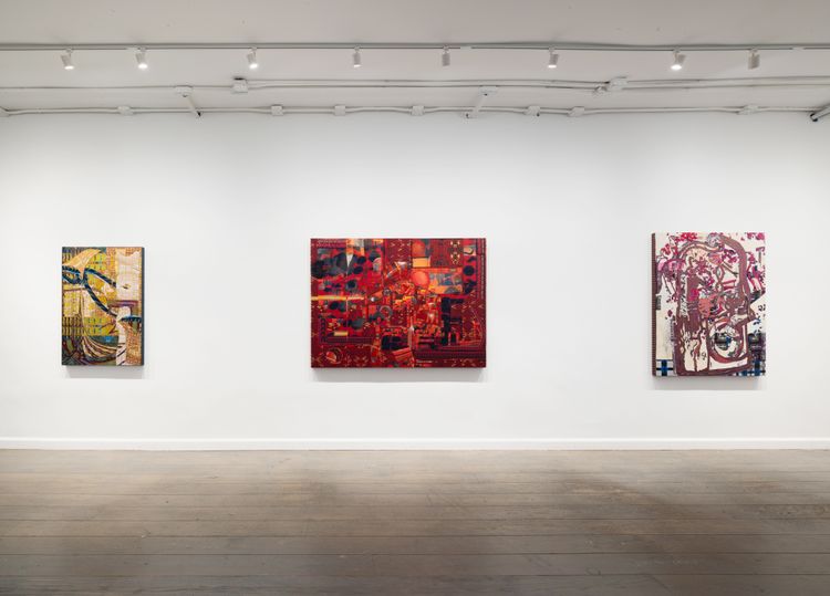 Installation view, Hotter than the Sun, Picture Theory · 2026 (3)