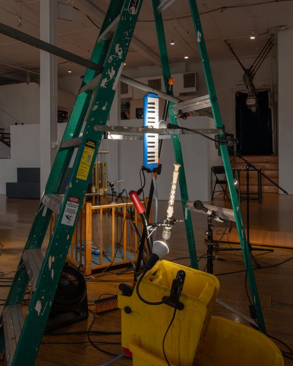 Installation view, Upon a Machine, The Kitchen at Westbeth Gallery · 2026 (9)