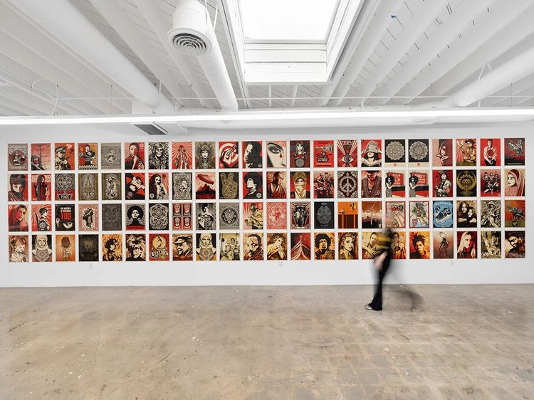 Installation view, Out of Print, Beyond the Streets · 2025 (1)