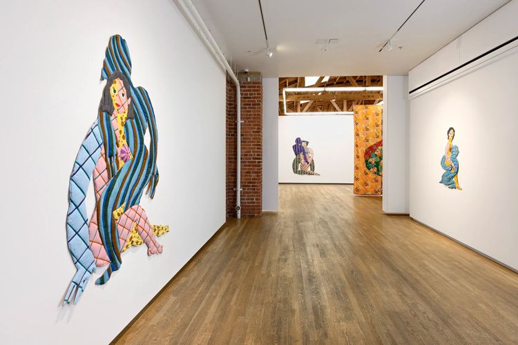 Installation view, Siluetas Simultáneas, Nazarian / Curcio · 2026 (9)
