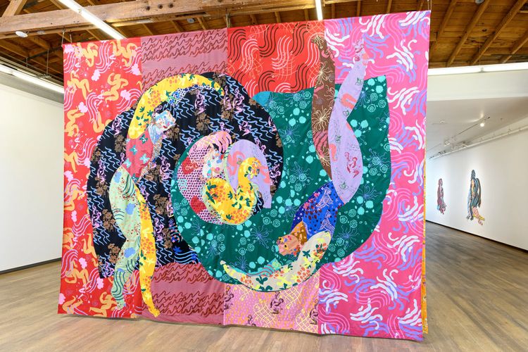 Installation view, Siluetas Simultáneas, Nazarian / Curcio · 2026 (13)