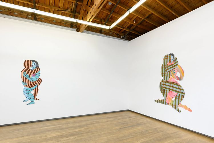Installation view, Siluetas Simultáneas, Nazarian / Curcio · 2026 (5)